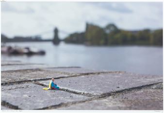 Dreams of Living it all Again - Slinkachu