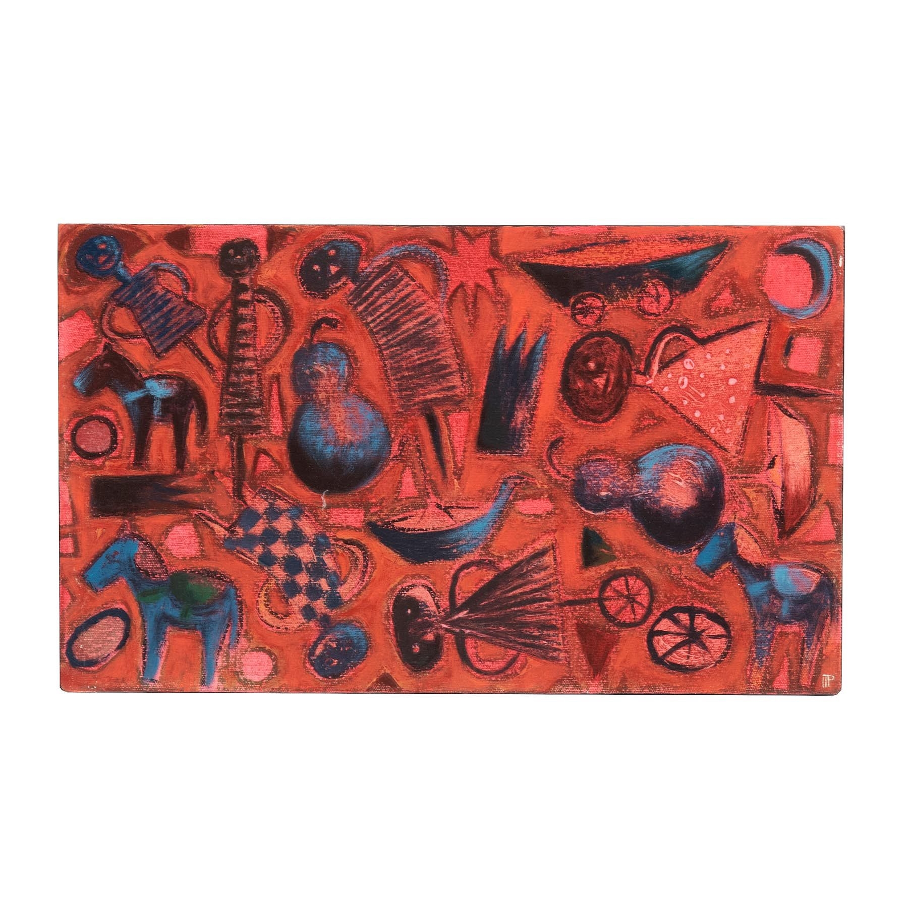 Artwork by Martin Pacheco, Por los sueños, Made of acrylic on canvas