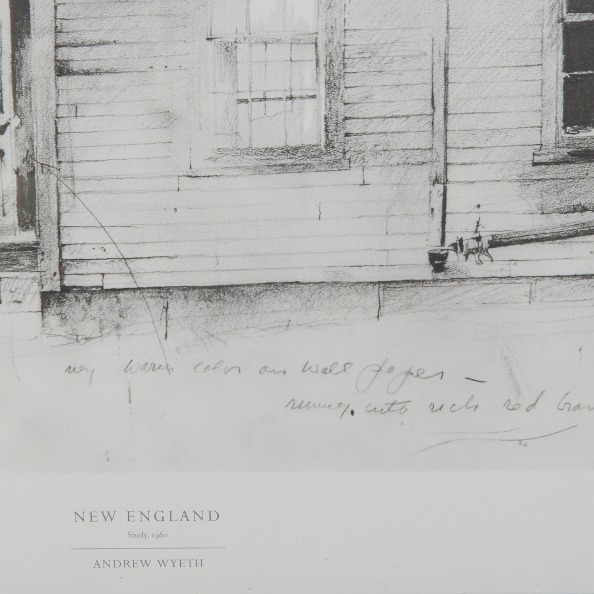 Andrew Wyeth | Andrew Wyeth, New England, collotype | MutualArt