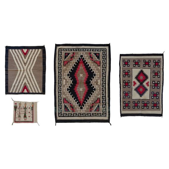 Black | Navajo Wool Rug Assortment | MutualArt