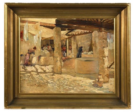 Washhouses in Tunis by André Suréda