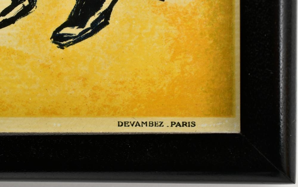 Artwork by Roger de Valerio, Cherry Maurice Chevalier, Made of Poster