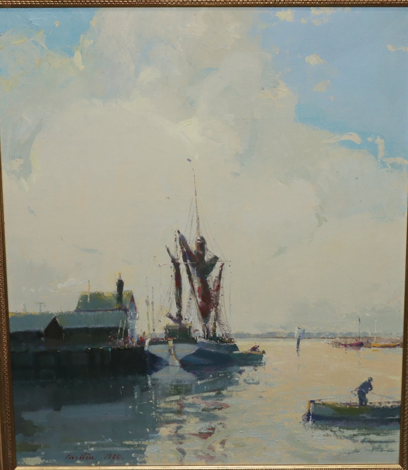 Geoffrey Chatten | marine oil on canvas (1980) | MutualArt