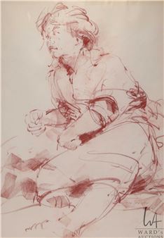 Figural sketch - Don Shean