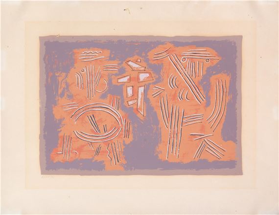 Mykene 1954 by Willi Baumeister, 1954