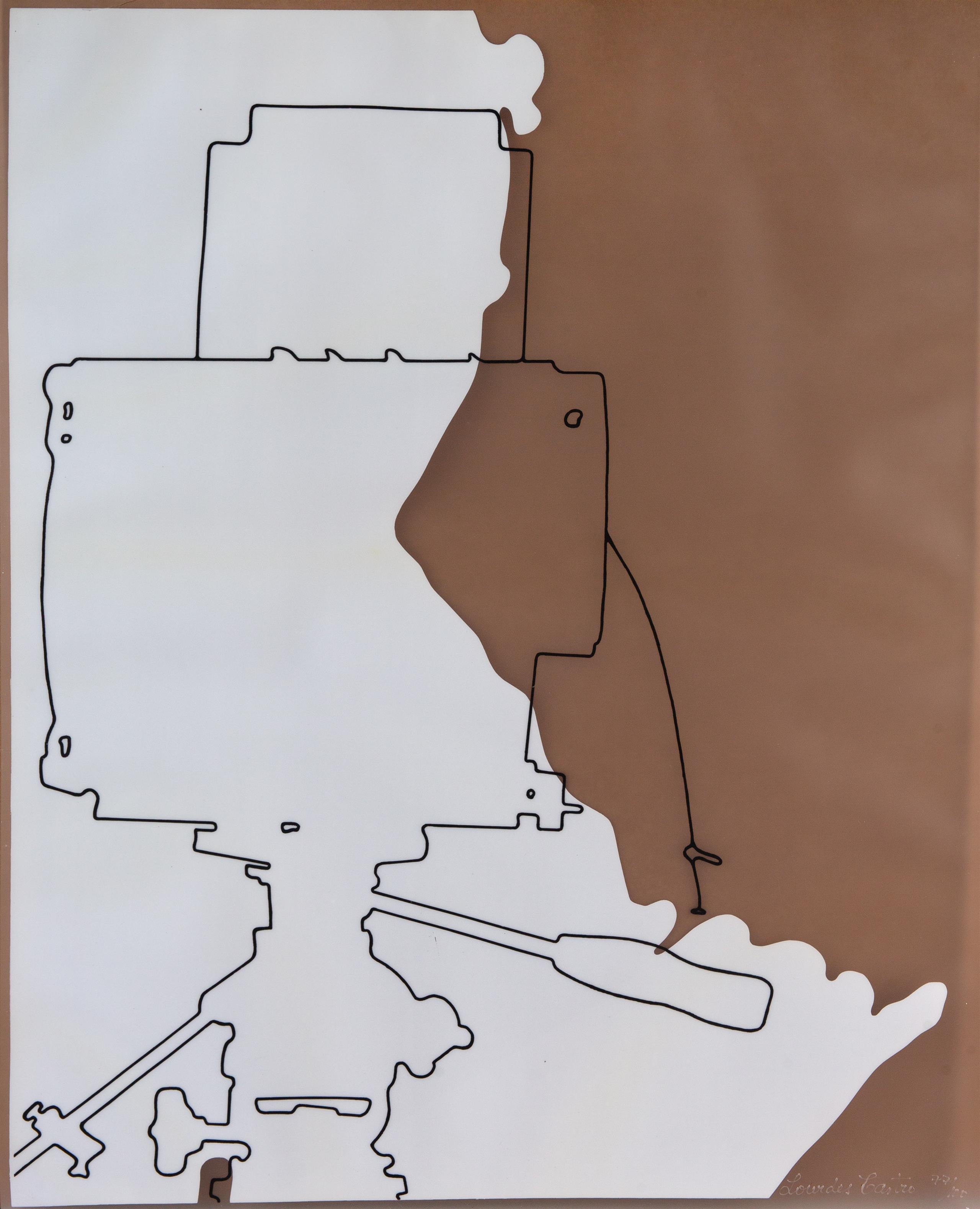 Artwork by Lourdes Castro, Ohne Titel, Made of Serigraph