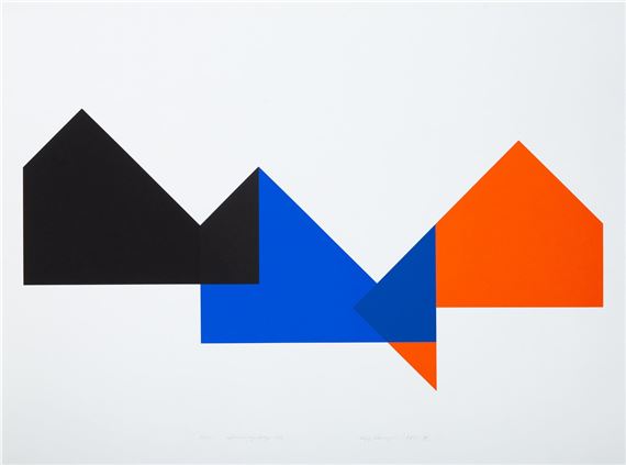 10 Serigraphien aus 3 Aspekten 1984/85