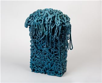 Moeppelz # 1 (türkismetallic groß) 2011 - Gereon Krebber