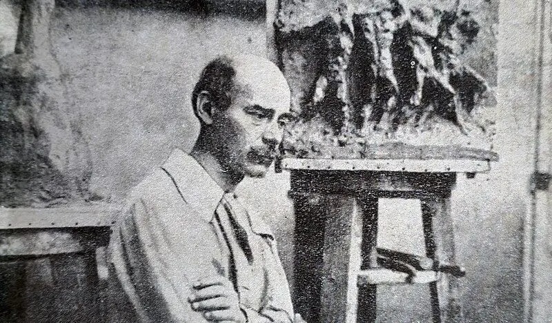 Artwork by Dimitrie Paciurea, Nymph, Made of bronze