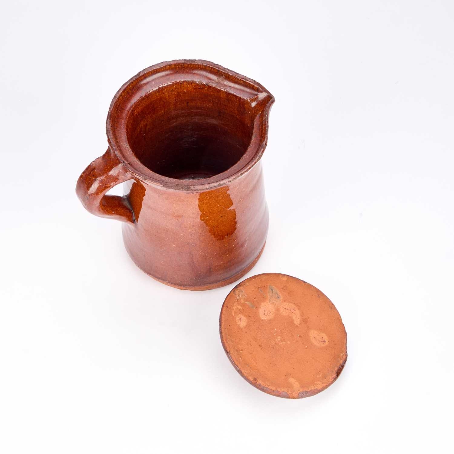 Isaac Button | A 19TH CENTURY SLIPWARE JUG AND COVER ATTRIBUTED TO ...