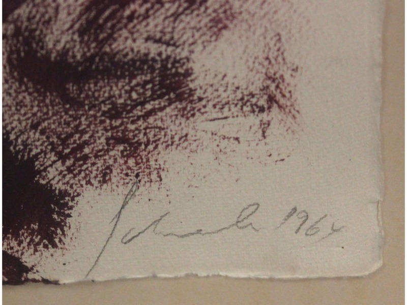 Jon Schueler | Jon R Schueler (1916 - 1992) Oil on Paper (1964) | MutualArt