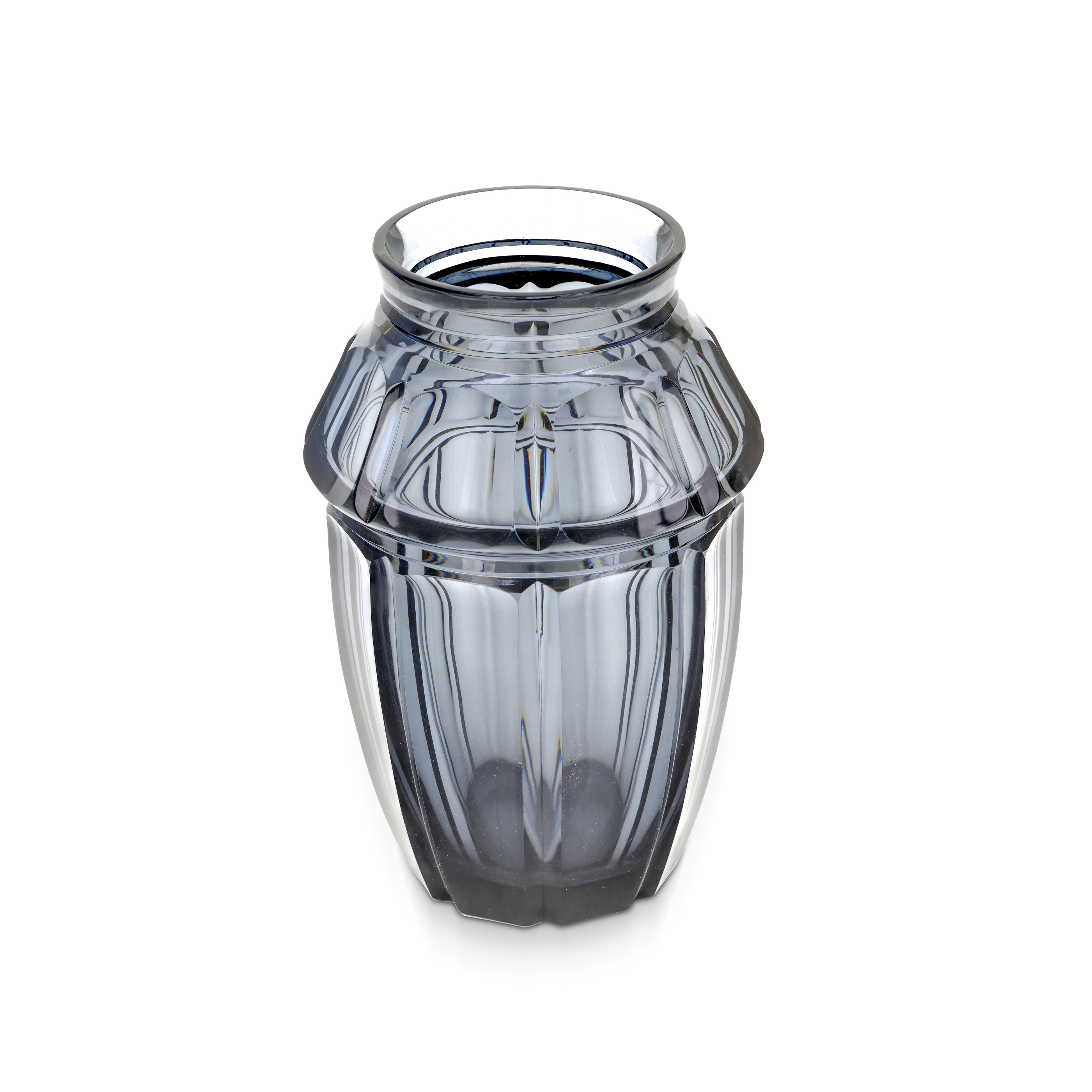 Artwork by Joseph Simon, VAL SAINT LAMBERT VASE DESIGNED BY JOSEPH SIMON, Made of Glass