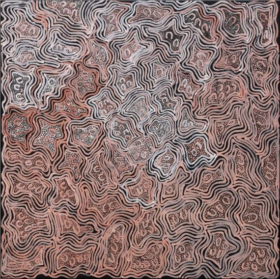 Women's Ceremony by Glenys Gibson Napaltjarri, Painted in 2023