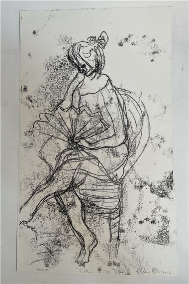 Annelise Firth | Folio to include Girl with Fan and similar works ...