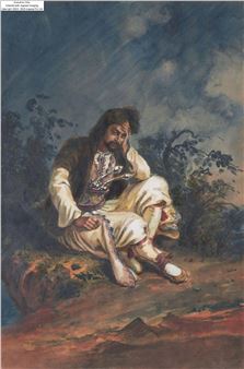 Resting soldier - Frédéric Goupil