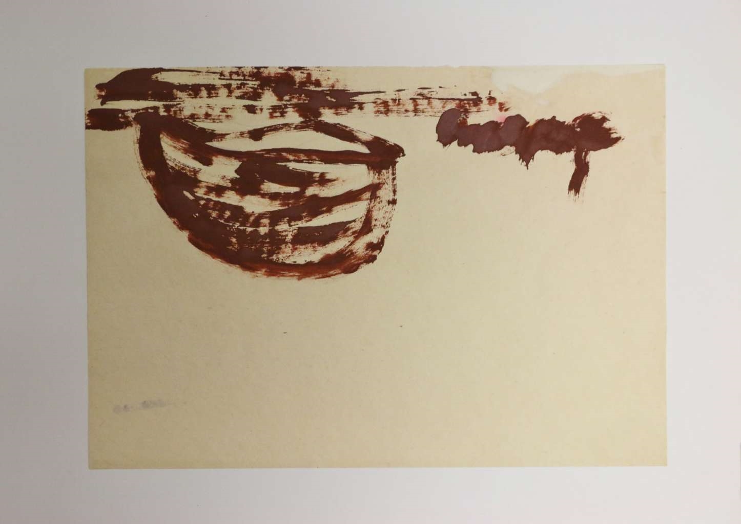 Artwork by Joseph Beuys, "Tantalus", 1963, Made of auf Papier