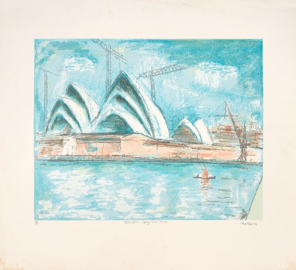 Lloyd Rees | Utzon's Vision - Sydney Opera House, 1983 (1895 - 1988 ...
