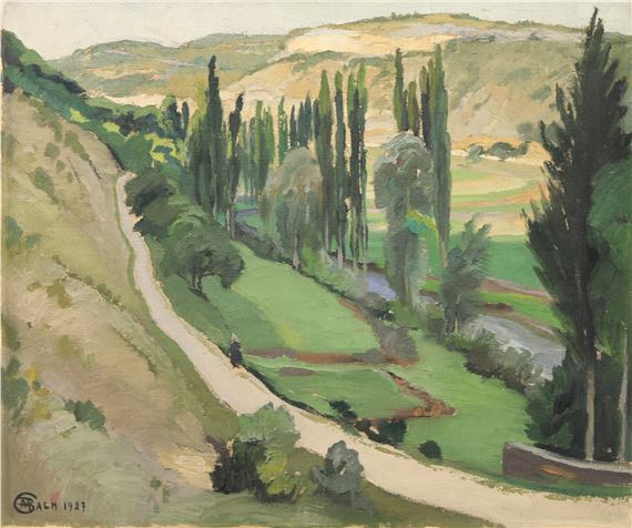 La vallée, 1927 - Marcel Bach