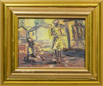 Village Scenes - John Mkhwanazi