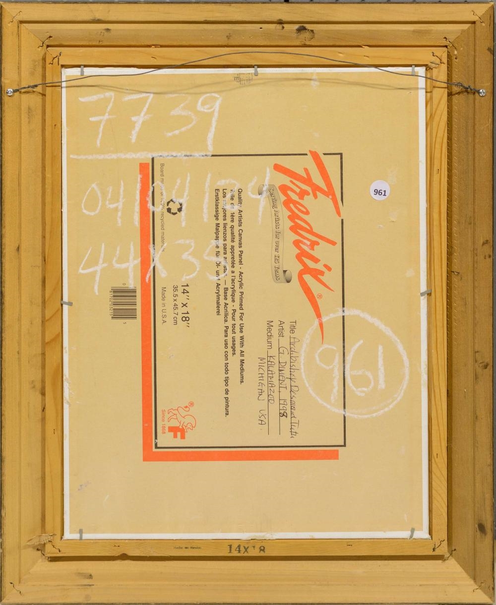 Artwork by G. Diment, Archbishop Desmond Tutu, Made of Oil