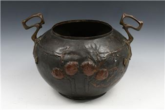 LUDWIG VIERTHALER JUGENDSTIL BOWL - Ludwig Karl Maria Vierthaler