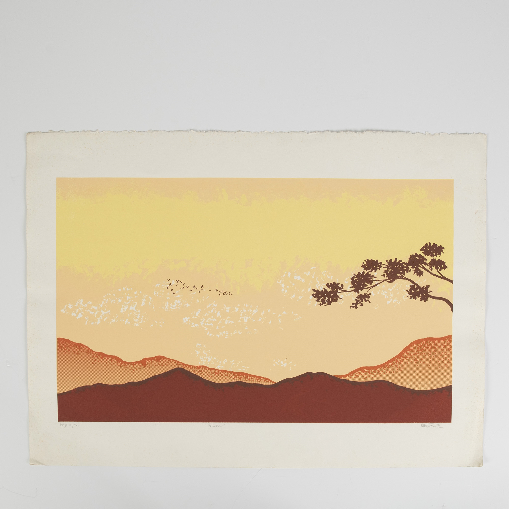 Lloyd Van Pitterson | Lloyd Van Pitterson, Original Serigraph, Dawn ...