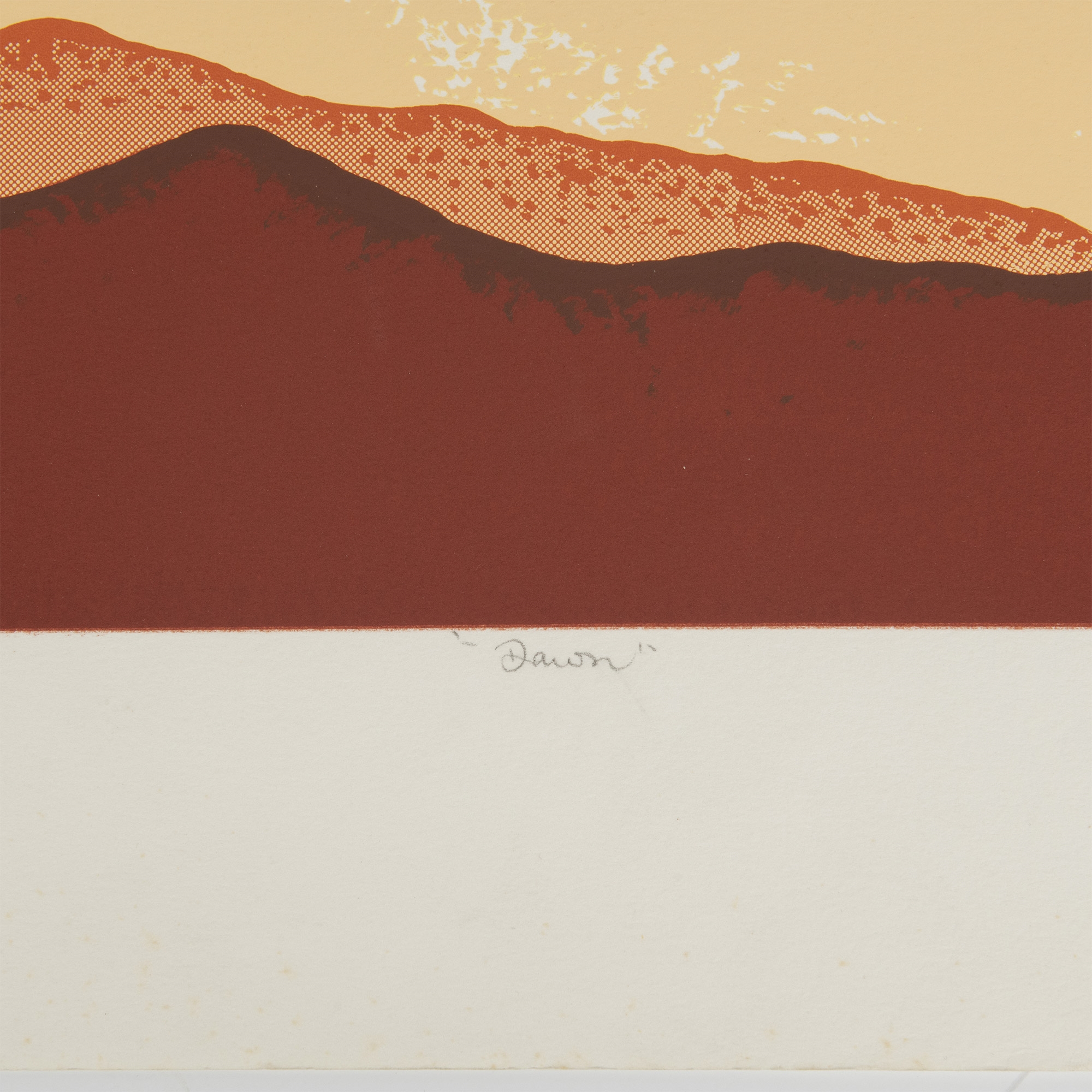 Lloyd Van Pitterson | Lloyd Van Pitterson, Original Serigraph, Dawn ...