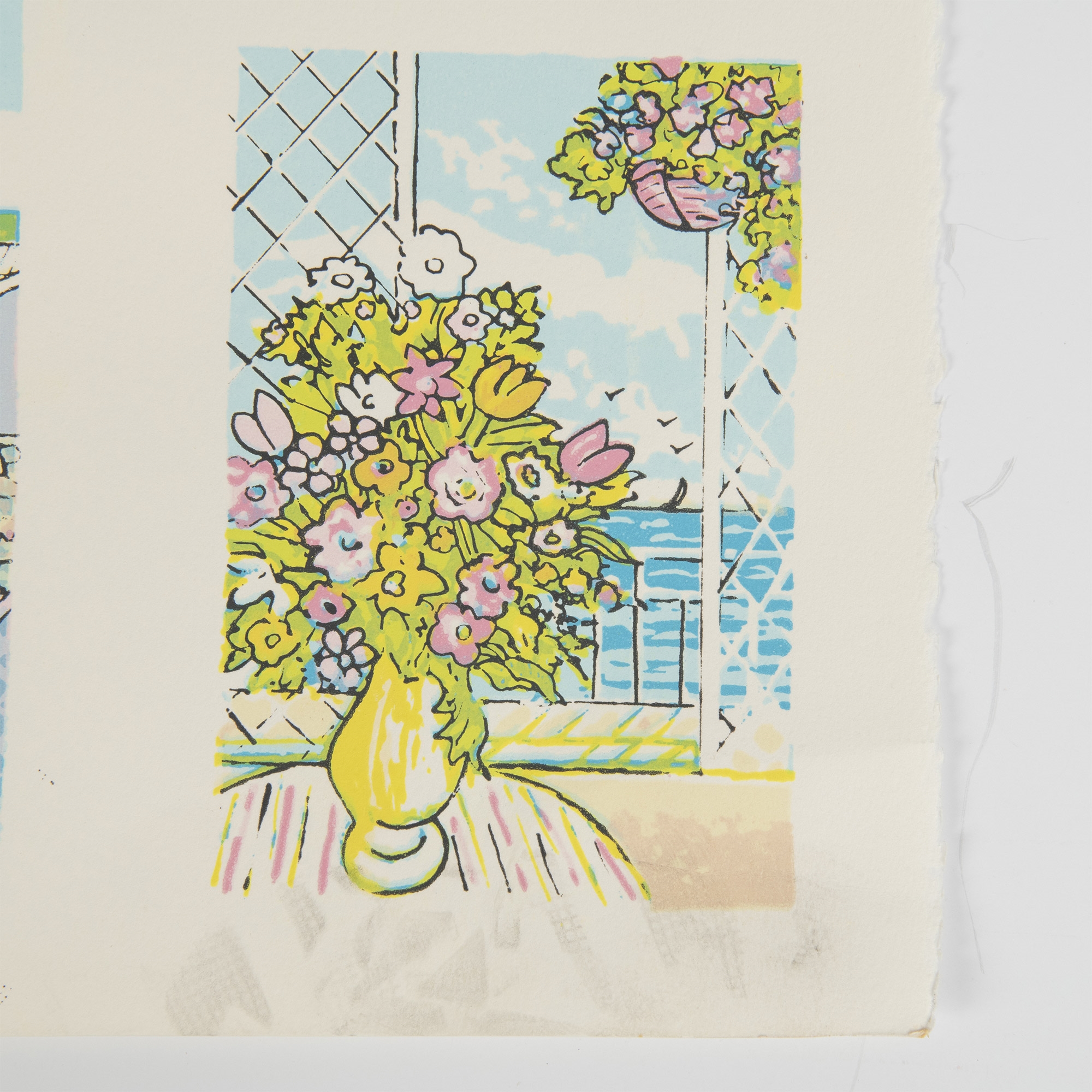 Lloyd Van Pitterson | An original serigraph in colors on paper by ...