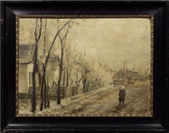 Motyw podmiejski by M. Sain, 1924