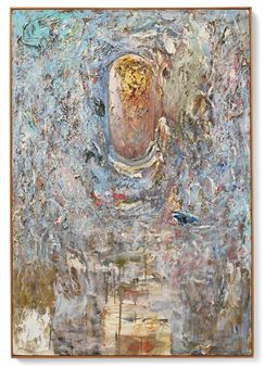 Blue T - Jake Berthot