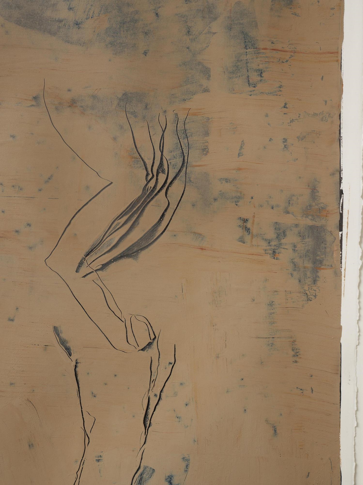 Artwork by Jake Berthot, Drawing, Made of Mixed media on paper