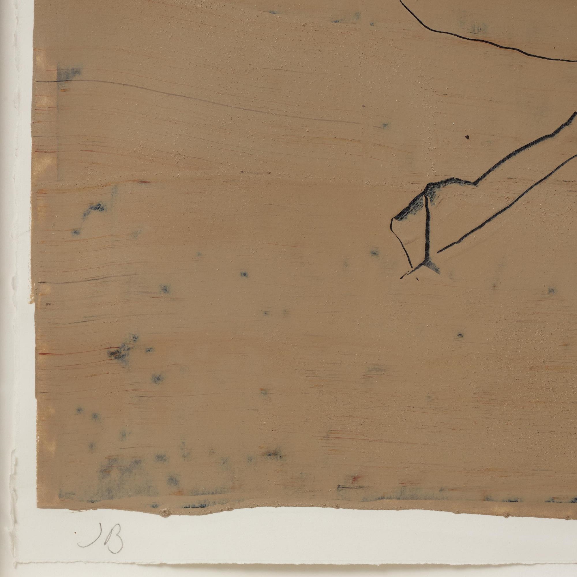 Artwork by Jake Berthot, Drawing, Made of Mixed media on paper