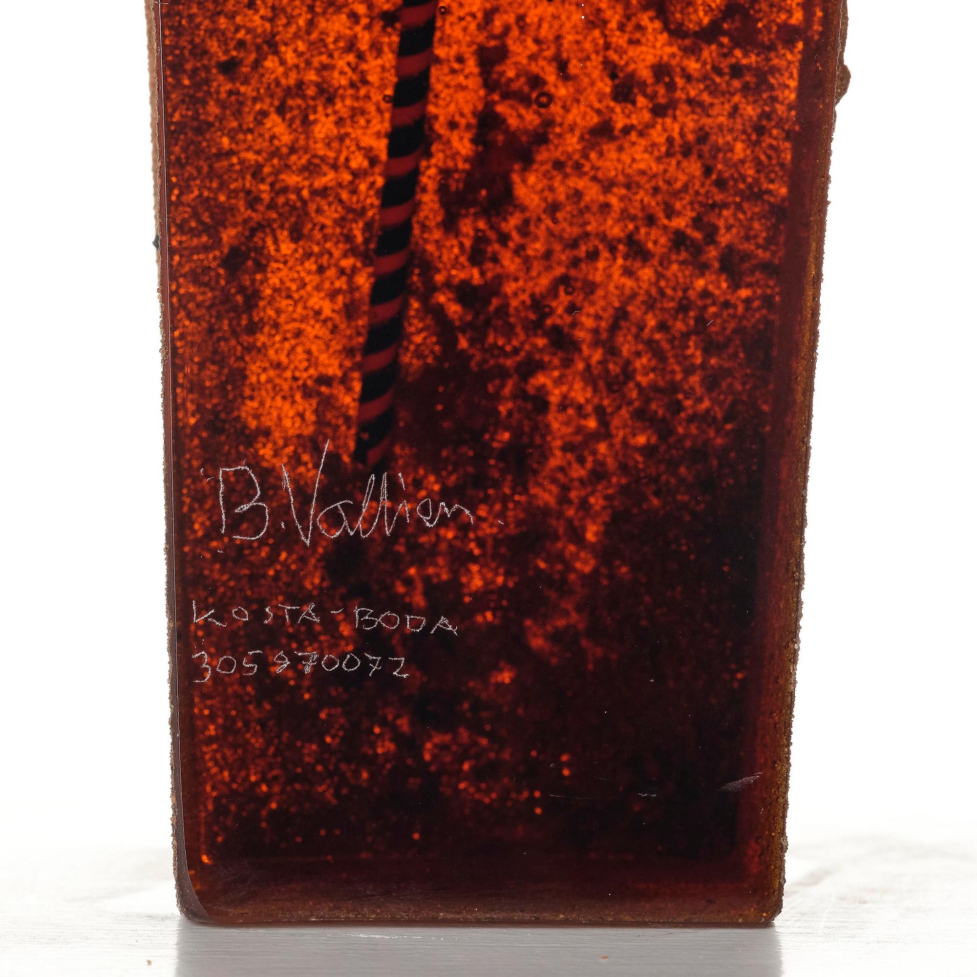 Bertil Vallien | Bertil Vallien, a sand cast glass sculpture, Escape ...
