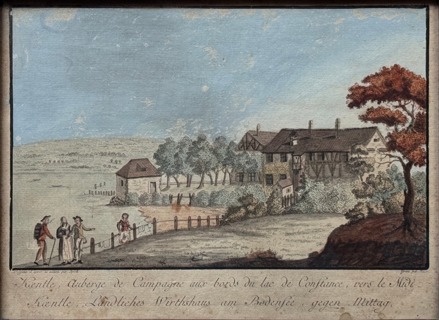 Artwork by Johann Thomas Hauer, Felix Speth, after a drawing by Felix Speth, Made of coloured etching