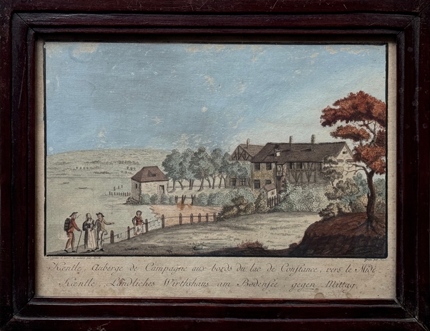 Artwork by Johann Thomas Hauer, Felix Speth, after a drawing by Felix Speth, Made of coloured etching