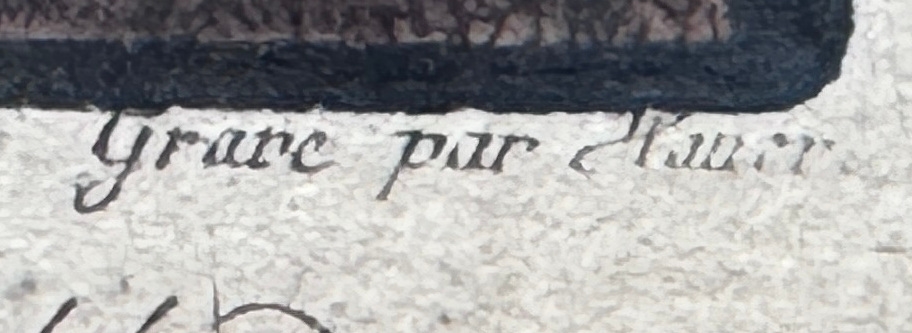 Artwork by Johann Thomas Hauer, Felix Speth, after a drawing by Felix Speth, Made of coloured etching