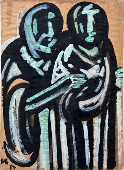 "The Holy Family" by Hans Breinlinger, (19)57