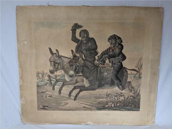 Donkey-ster Sweepstakes - John Anster Fitzgerald