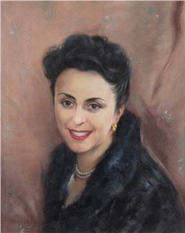 Ritratto femminile - Adolfo Busi