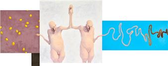 Black Nose Painting - Michael Kvium