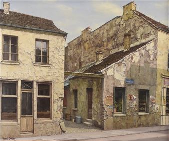 Street scene - René Dulieu