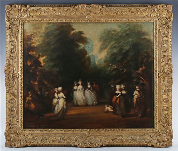The Mall in St James’s Park by Thomas Gainsborough