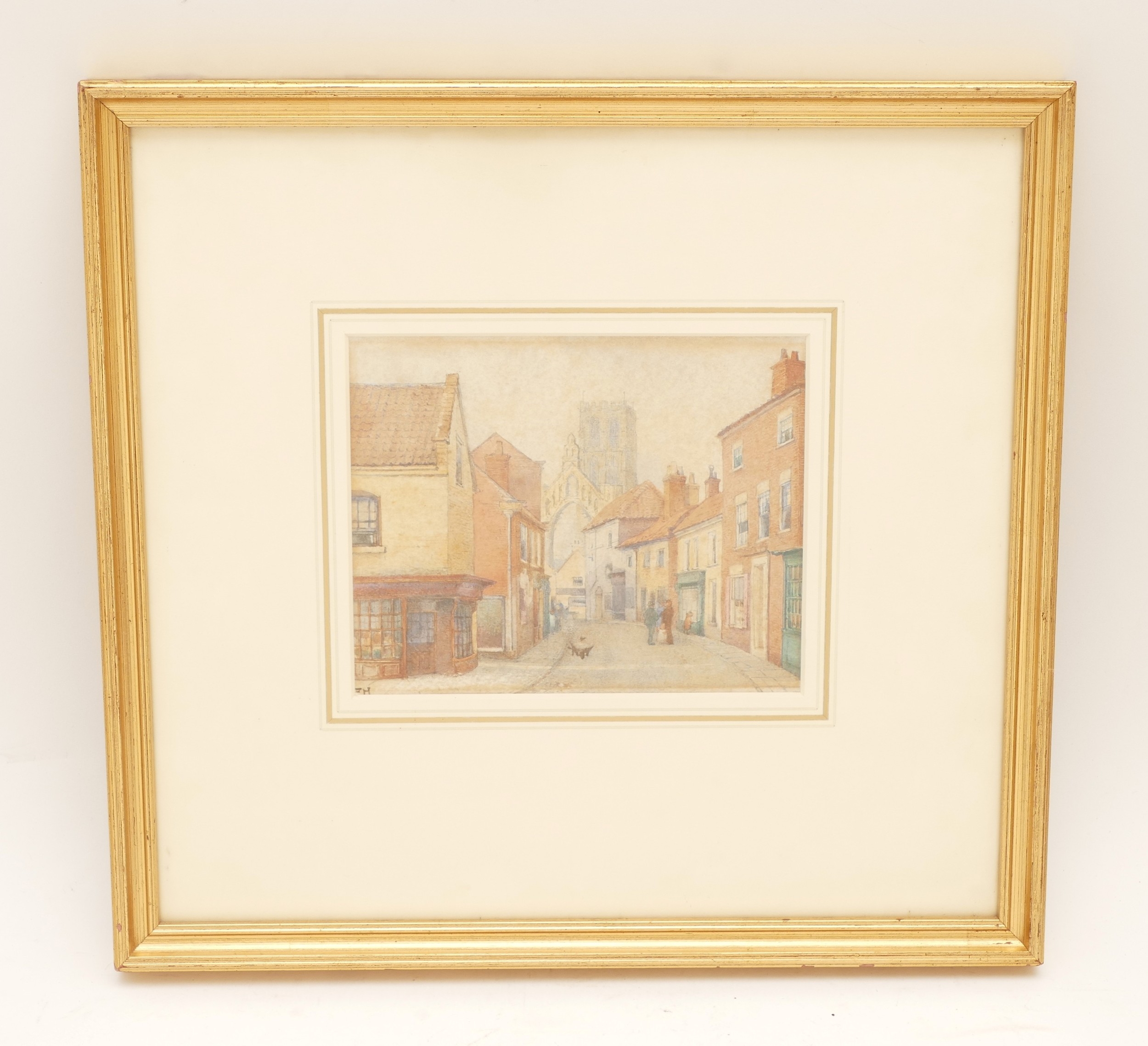 Artwork by Francesca Hutchinson, The High Bridge, Made of watercolours