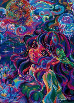 Talking to the moon - Giselle Aika Bauer