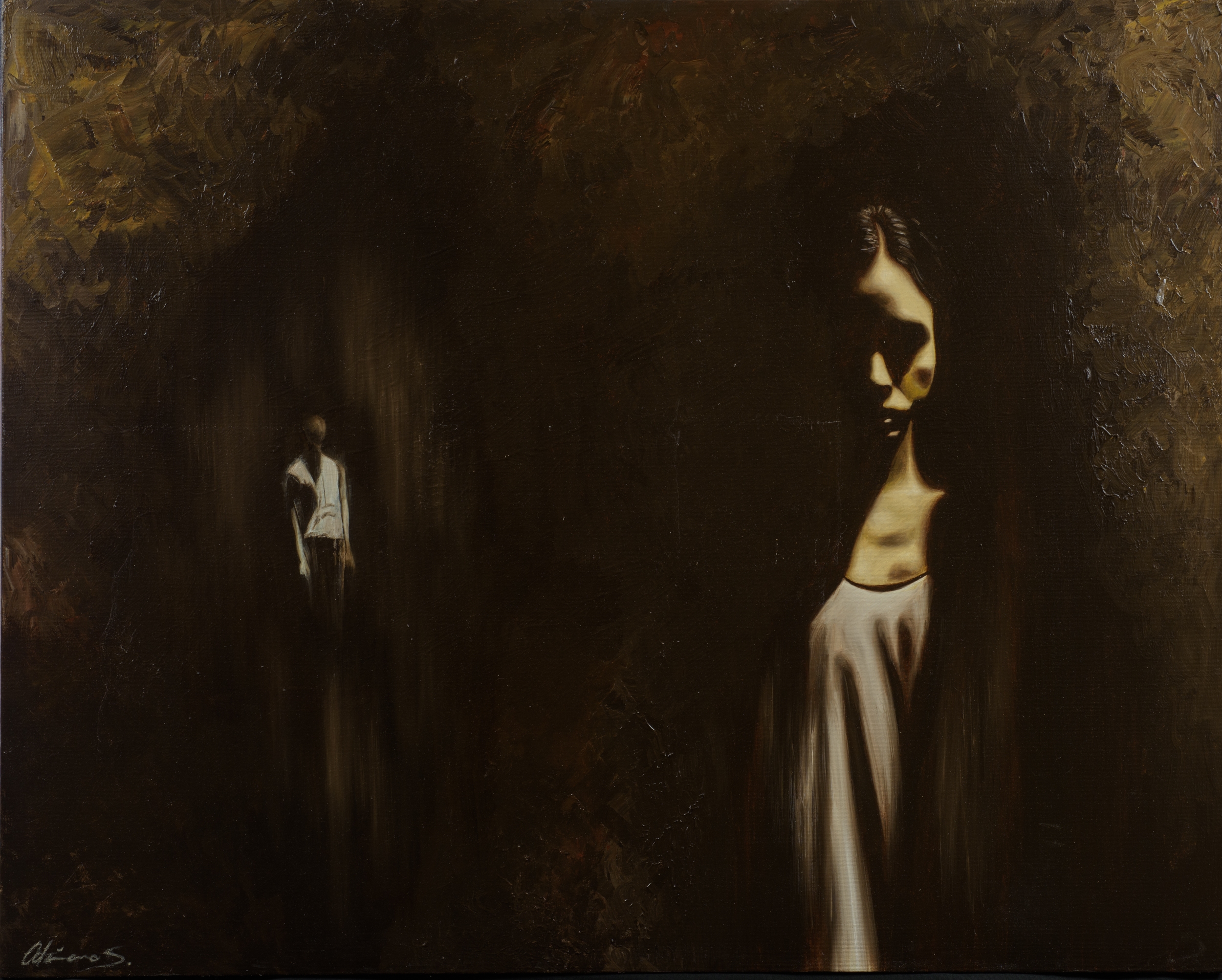 Artwork by Adriano Segarelli, L'entropia della memoria, 2024, Made of oil on canvas