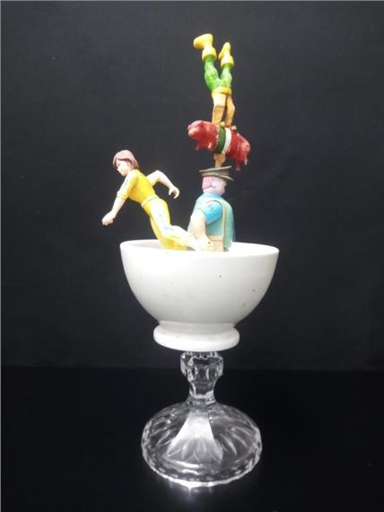 San Garto, Expressionist Figural Pop Art Sculpture - San Grato