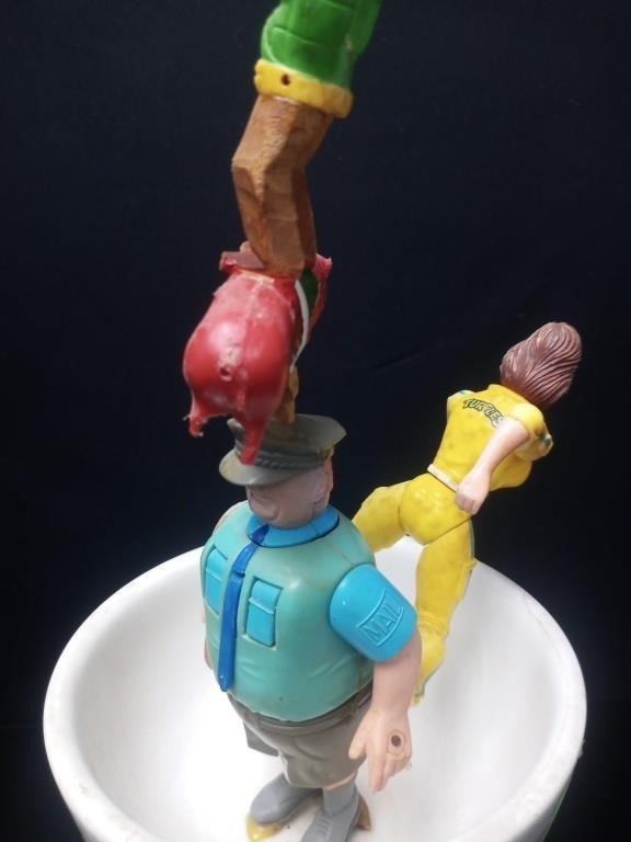 Artwork by San Grato, San Garto, Expressionist Figural Pop Art Sculpture, Made of sculpture