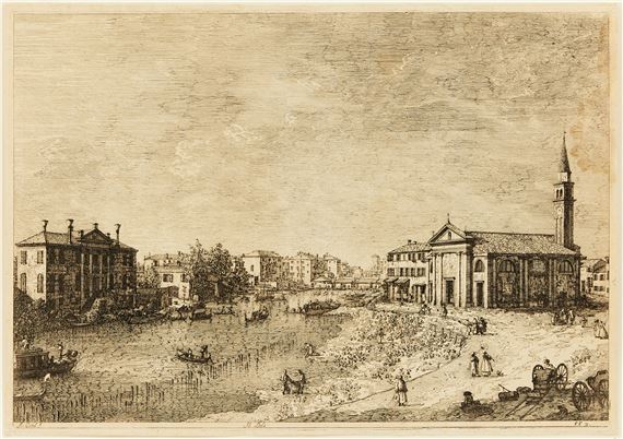 Al Dolo by Canaletto