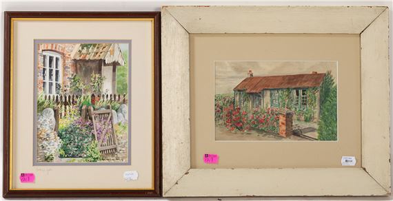 R. Harrison | Cottage Gate (2002) | MutualArt