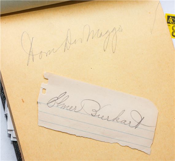 Howell | s Autograph Book (Circa 1950s) | MutualArt